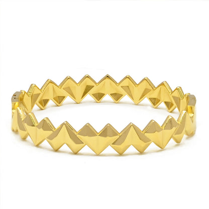 LEEDOX  Geometric Heart Shape Bracelet