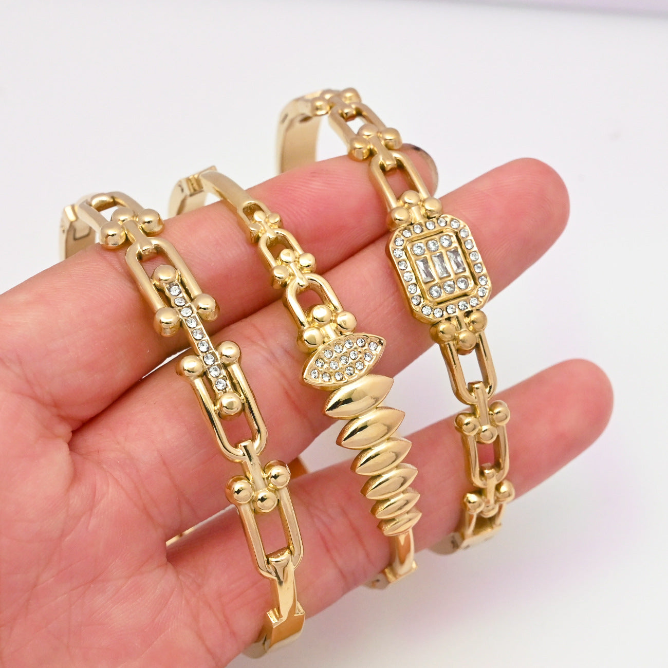 LEEDOX Titanium Steel Bracelet