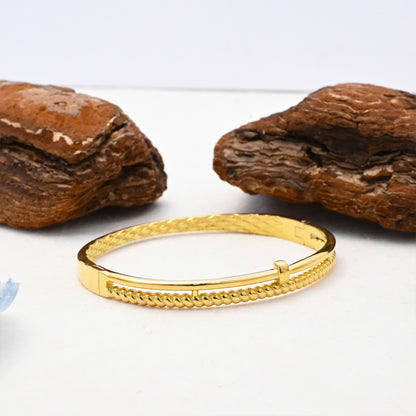 LEEDOX  Waffle Nail Bracelet