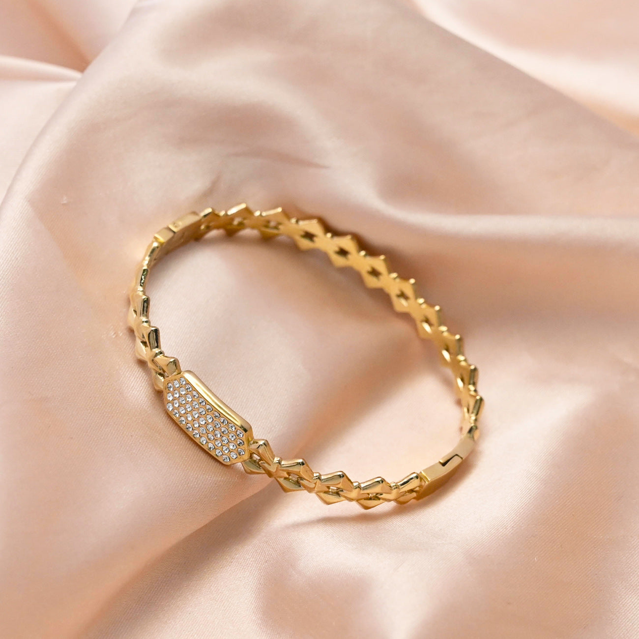 LEEDOUX Round rhombus bracelet