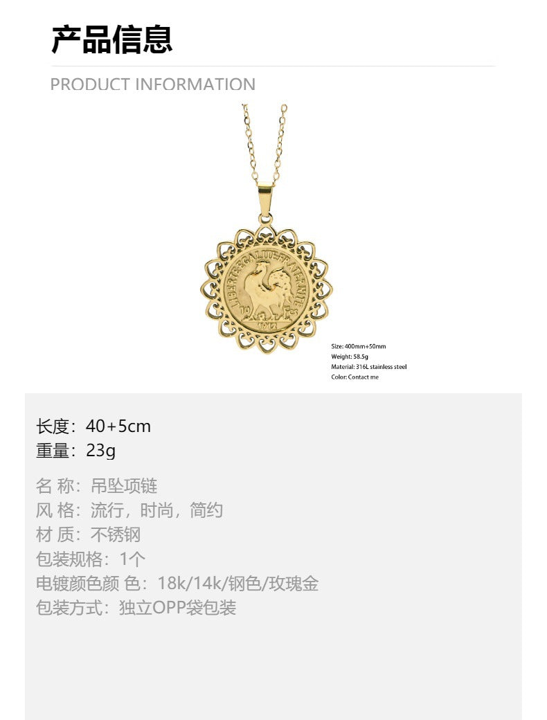 LEEDOUX Fashion Pendant Necklace